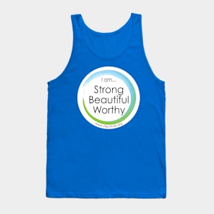 Hip Circle Strong Beautiful Worthy Centered URL Tank Top